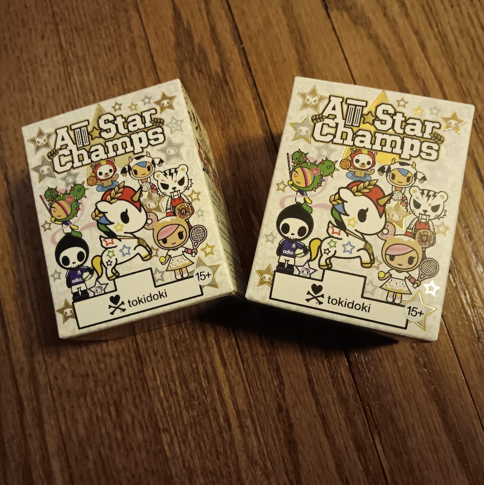 2 New All Star Champ Tokidoki  Blind Boxes